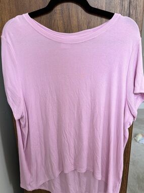 Athleta Pink With Ease Tee